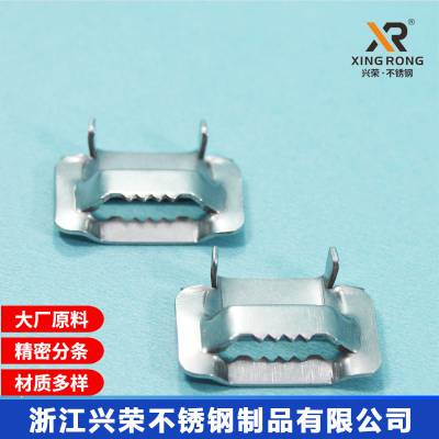 供应浙江兴荣XR-Y智能交通用不锈钢牙扎扣 鲨齿型钢扎扣图3