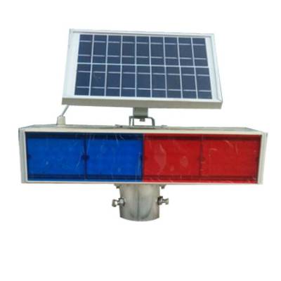 明投 交通信号超亮路障灯 防雨水防晒双面爆闪 可视距离远图3