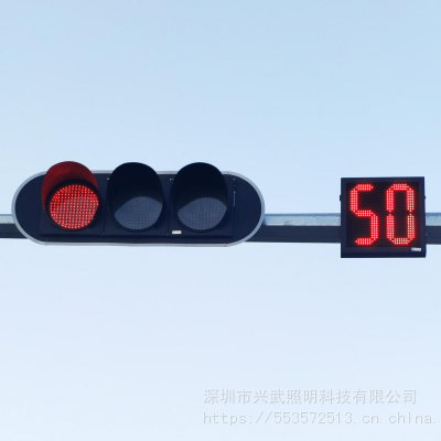 太阳能警示灯爆闪灯交通信号灯红绿灯信号杆交通安全设施图2