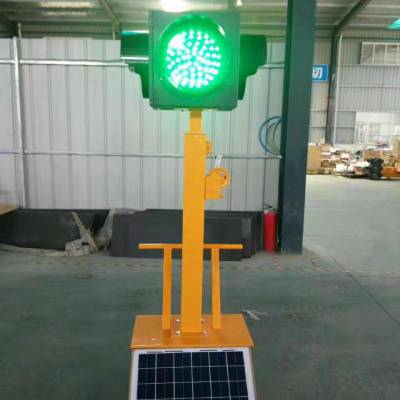 太阳能爆闪灯 交通安全信号灯 红蓝闪光灯警示灯图1