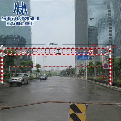 厂家定做道路升降限高杆地下车库限高架智能交通龙门架图2