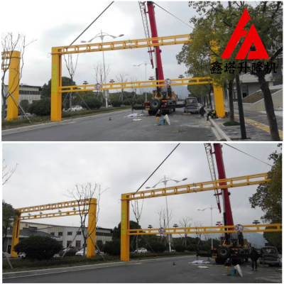 公路智能交通限高杆可活动式龙门架厂家图1