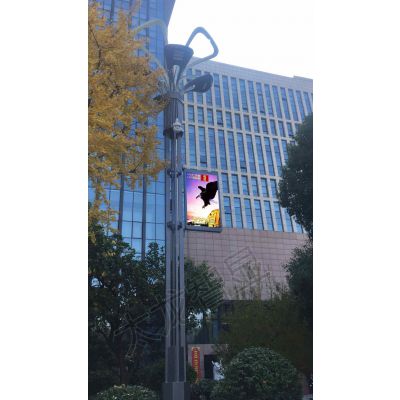 智慧城市风口来临，智慧灯杆屏、LED灯杆屏厂家如何借势谋局？图1