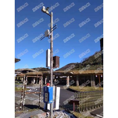 带LED屏一键求助对讲终端适用于平安城市 智慧灯杆图2