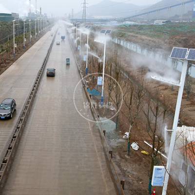 内蒙古城市智慧灯杆喷雾除霾-锦胜雾森整体设计方案