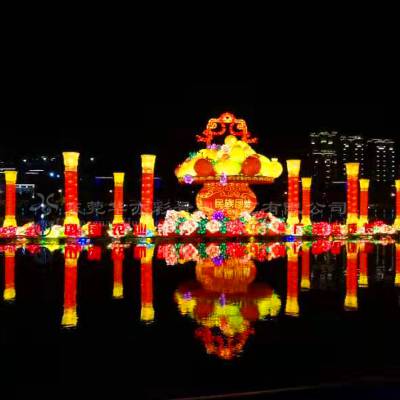 华亦彩品牌城市广场楼盘小区自贡花灯免费写标书图1