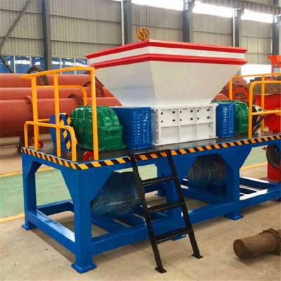 德辉城市垃圾破碎机 小型地毯床垫撕碎机 PE塑料管材粉碎机图1