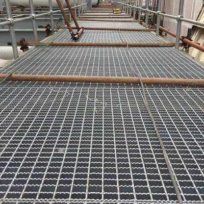 扁铁锯齿形镀锌钢格栅板厂商 城市道路排水沟用镀锌钢格栅盖板图3