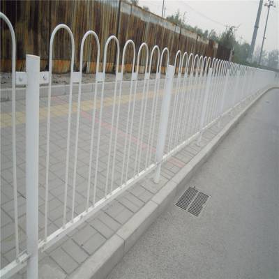街道京式护栏 带广告牌护栏 城市大道隔离栏