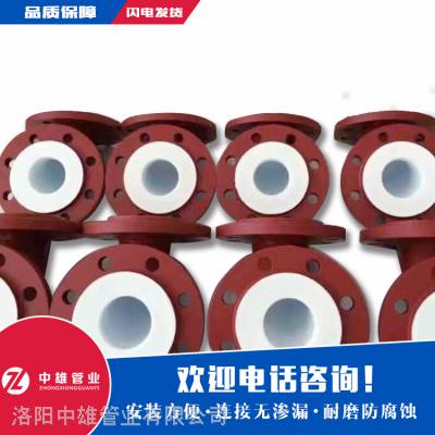 兰州衬塑管 城市建筑给水衬塑钢管 热镀锌内衬塑钢管图1