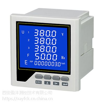 智能三相网络仪表,多功能电力仪表,电力仪表型号YF图1