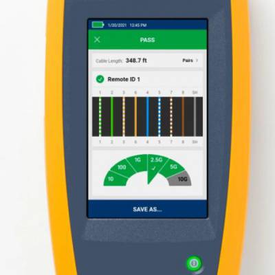 福禄克新品 FLUKE LinkIQ? 智能链路通线缆+网络测试仪 LIQ-100图1