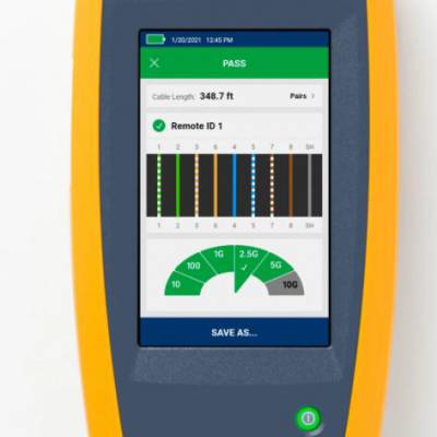 福禄克新品 FLUKE LinkIQ? 智能链路通线缆+网络测试仪 LIQ-100