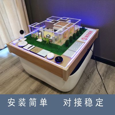 叶石智能家居模型演示沙盘套装主机安防报警控制系统wifi开关***图2