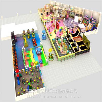 城堡淘气堡儿童乐园百万球池智能大冲关闯关儿童模拟驾校交通小镇淘气堡配件图3