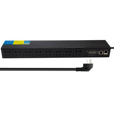 三拓TS.8506智能PDU机柜插座，通信数字电源，8位10A新***五孔图2