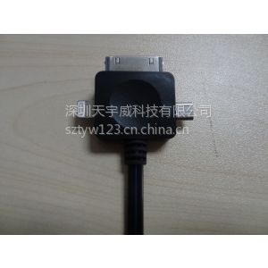 供应中国移动通信/中国联通/智能手机专卖店 发光线 三合一发光线 苹果发光数据线 EL冷光线流光线追光线图2