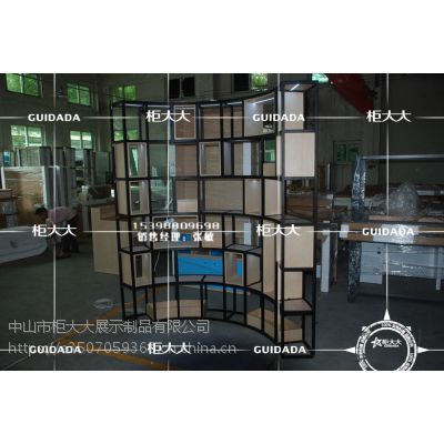 京东之家弧形展柜 智能家居展柜 柜大大***图2