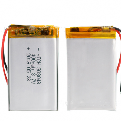 303048-400mah 点读机 计步器 智能家居 3.7v可充电电池图3