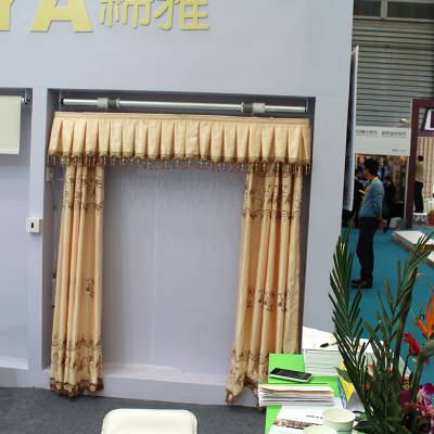 电动窗帘遥控自动上下升降系统轨道智能家居开合帘图1