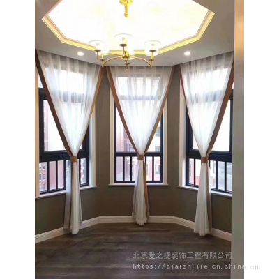 电动窗帘遥控自动智能窗帘家用开合双轨道杆智能家居电机图3