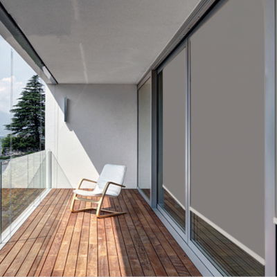 电动阳光面料卷帘成品 智能家居摇控wifi控制窗帘成品***图2