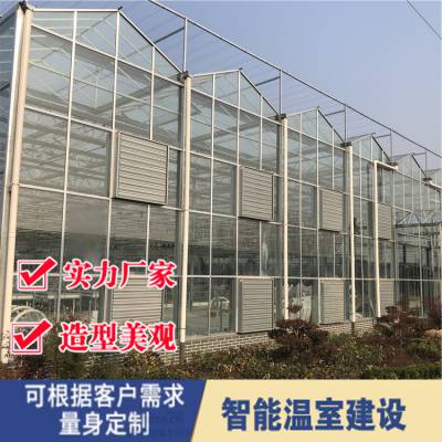 温室大棚温室玻璃大棚 玻璃温室的平方价格 农业智能玻璃温室大棚定制图3
