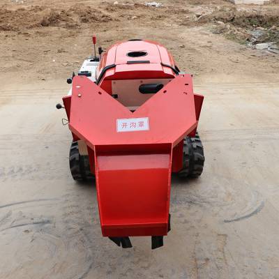 水旱两用履带旋耕机 履带式果园开沟施肥回填一体机 农业多用田园管理机图2