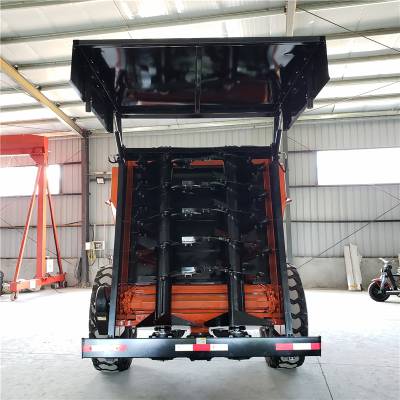 大田农用拖拉机牵引大型撒粪车 农业机械双绞龙自动撒肥车 黏性有机肥扬粪车图1