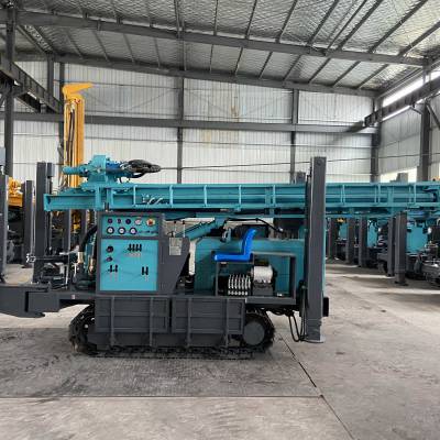 600型气动水井钻机 农业灌溉打井机 气动钻井机潜孔冲击器图1