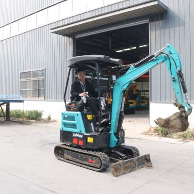 10型小型挖掘机 果园种植挖坑挖土机农业微型履带挖掘机图2