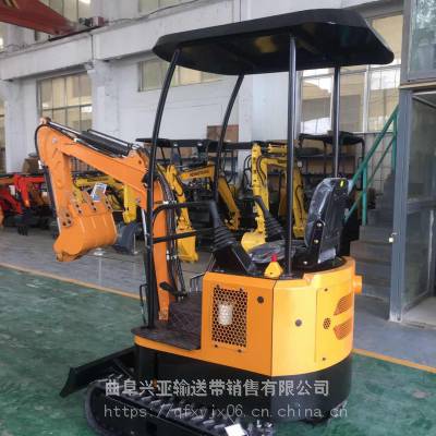抓草机视频 农业园林小型挖土机 兴亚输送 果园施肥开沟机柴油田园管理机图2