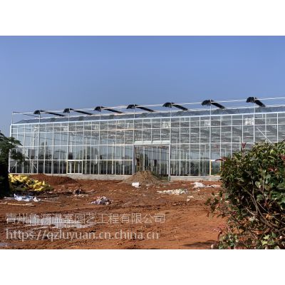江西吉安现代农业智能化温室大棚物联网控制、中空8mmPC板顶部覆盖型建造单位