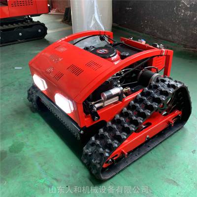 农业好帮手智能遥控割草机 履带式行走 坡地草坪 平地球场除草设备图3