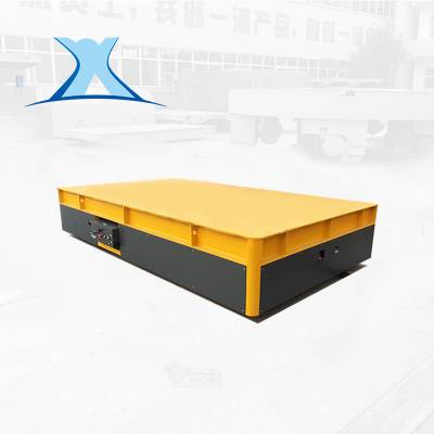 农业电动搬运平台 无轨电动运料车电动平板车_百特智能图2