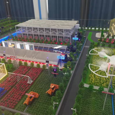 智能温室沙盘温室大棚模型智能交通沙盘图2