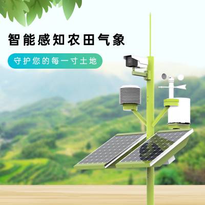 厂家批发智能型视频气象站 一体式设计 多要数自动农业小型气象站