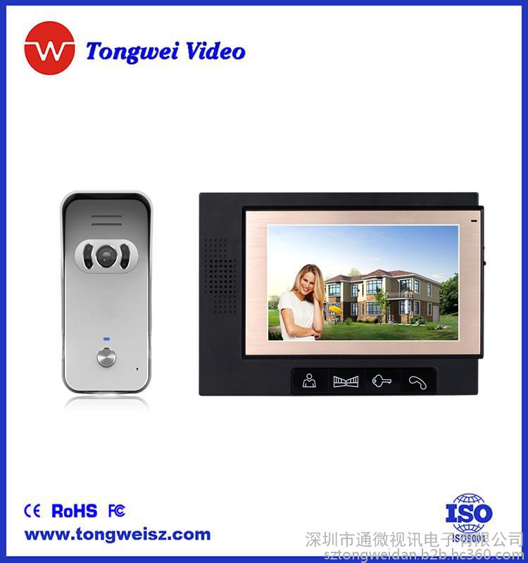**7寸DP-702别墅小区 可视对讲   带拍照功能  免提   彩色高清显示  智能楼宇安防设备 监视/**图3