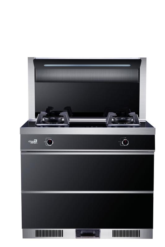 超人-JJZT/YC-X8-B-智能安防猛火大吸力免清洗环保集成灶图1