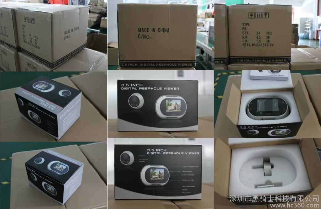 特价供应电子可视门铃,智能家居猫眼,家居安防 可视门铃 猫眼防盗夜视智能家居猫眼图2