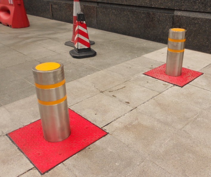 供应通八洲LZ -SD702升降柱 手动升降路障安防智能升降柱，非标升降柱图2