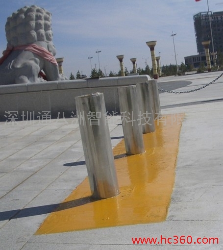 供应通八洲LZ -SD702升降柱 手动升降路障安防智能升降柱，非标升降柱图1