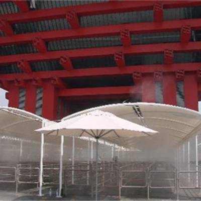 新一代工业智能环保雾桩仰尘系统纳米干雾除尘设备设计安装工程图1