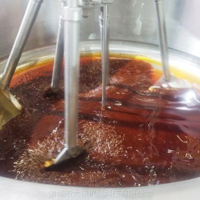 智能型火锅底料炒料机/诸城***火锅底料炒锅节能环保图2