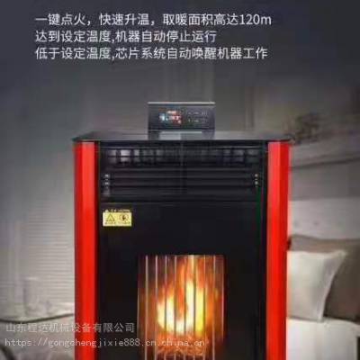 河北 智能小型家用烧燃料颗粒炉 家用商用颗粒***壁挂炉图1