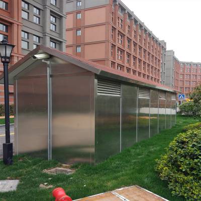 四投放口垃圾房定制厂家供应河北移动垃圾亭图1