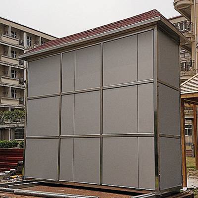 四投放口垃圾房定制厂家供应河北移动垃圾亭图3