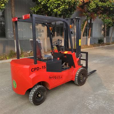 小型电动叉车 环保液压堆高车 升降托盘堆垛车图2