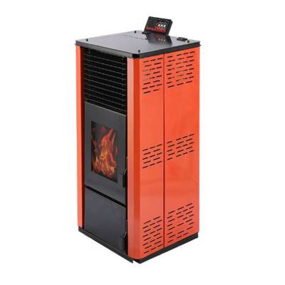 自动点火下料智能颗粒取暖炉 环保生物质颗粒炉图2