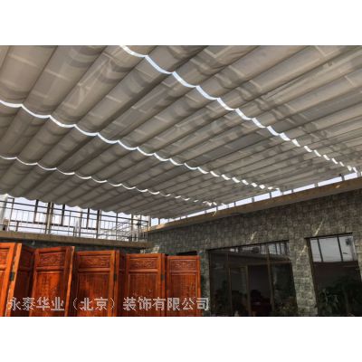 幼儿园智能遮阳棚 学校智能天棚帘 智能环保电动智能遮阳棚图1